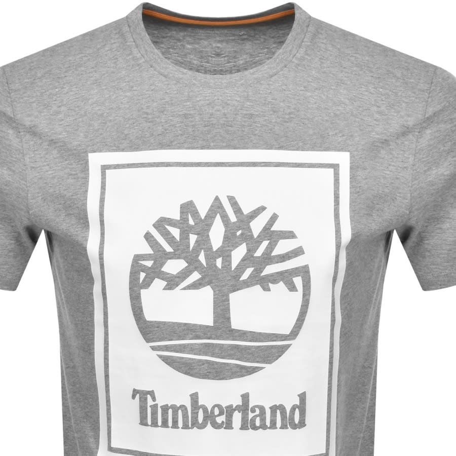 Alternative Image for ProductTimberland Stack Logo T Shirt Grey2